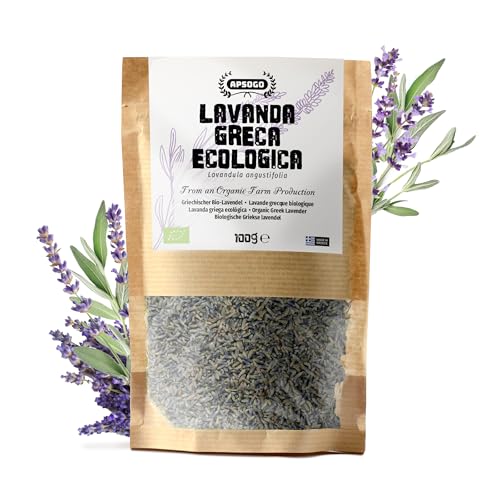 Imagen de Apsogo Lavanda Lavanda Orgánica Seca de Grecia Aroma Fragante