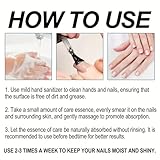 Nail Strengthener and Growth Natural Nails, Pink Nail Polish Strengthener for Damaged & Weak Nails, Long-Lasting Quick Dry Nail Hardener Extra Strong, Enhanced Shine, Faster Growing - Image 7