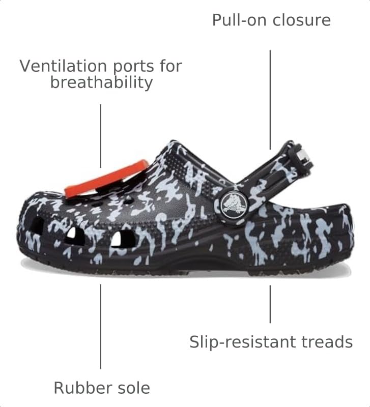 Image of Crocs Unisex-Child Classic Graphic Clog