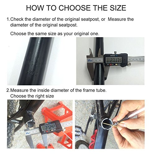 Carbon Seatpost 30.8 400Mm Litetop 3K Carbon Fiber Bike Seatpost Suitable For Most Bicycle Mountain Bike Road Bike Mtb Mtn Bmx (Black) #TOP6