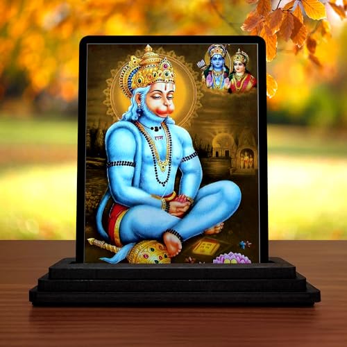 Image of Hanuman Ji Car Dashboard idols Figurine Showpiece a|for Temples|For Home|All Purpose
