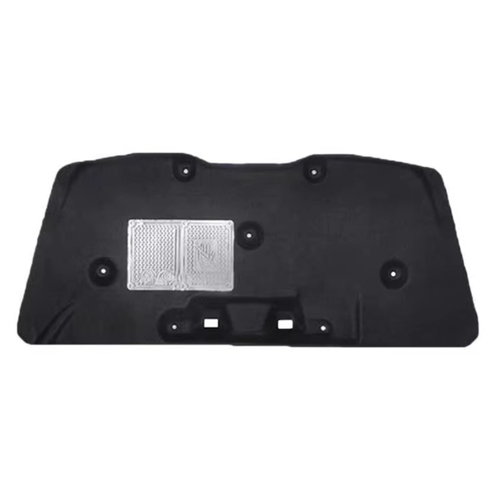 Jjrfvbgt Black+Silver Hood Sound Insulation Pad Compatible With Toyota For Camry Xv40 2007 2008 2009 2010 2011 Car Hood Linin Engine Thermal Insulation Pad Soundproof Cotton Mat
