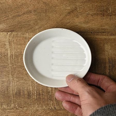 Amazon 美濃焼 ななめ底しょうゆ小皿 白 アウトレット品 小皿 オンライン通販