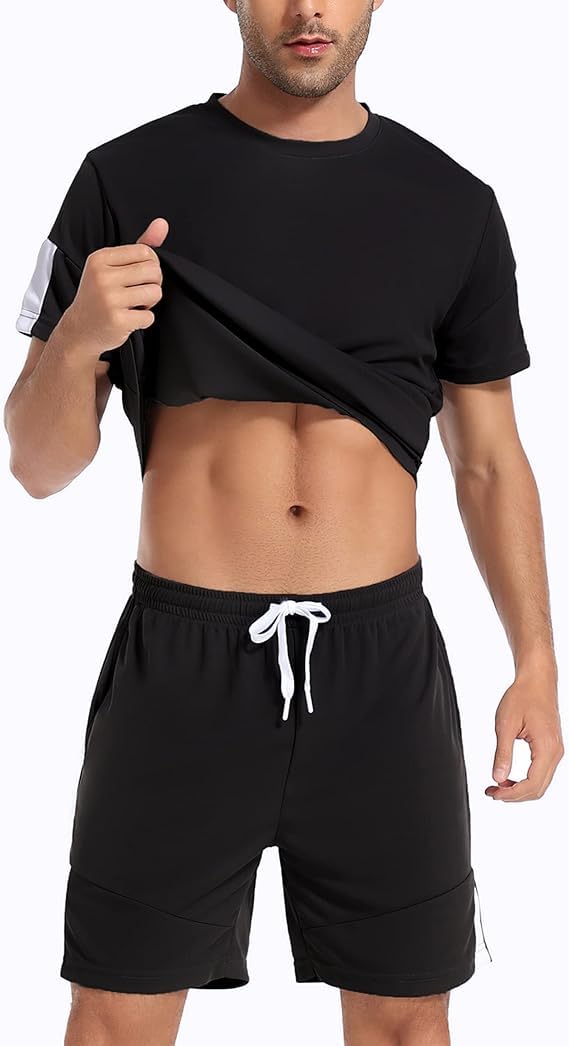 Litherday Chándal Hombre Completo Bolsillos Cordón Fútbol Baloncesto Tenis Jogging S-XXL