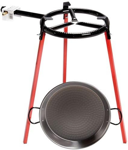 Stove set D: 30 cm 3 legs + paella dish D: 42 cm