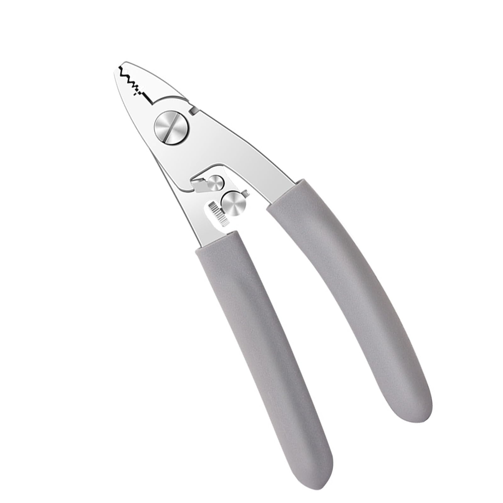 Apglsxy Fiber Cable Stripper Tool Fiber Stripping Tool Stainless Steel Wire Cutter Plier Stainless Steel Pliers