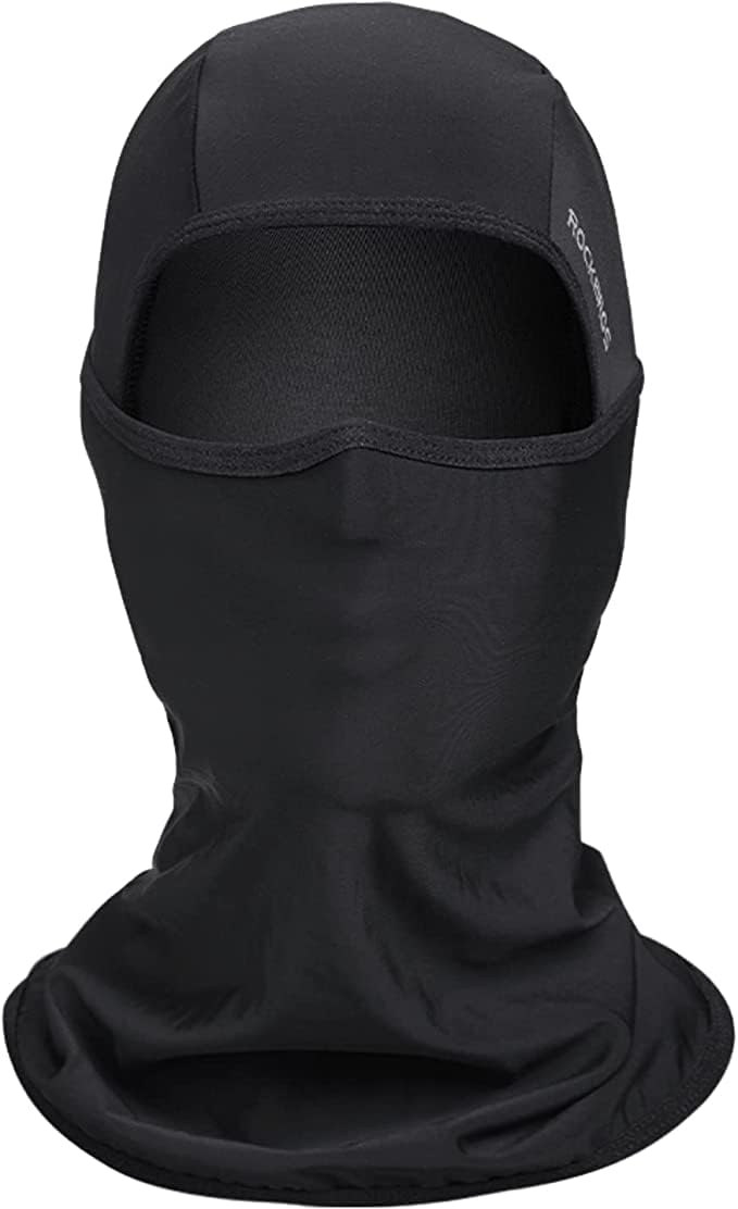 COTOP Sturmhaube Motorrad Sommer, Cool Fahrradmütze unter Helm, Dünn Fahrrad Balaclava UV Sturmmaske Herren, Multifunktional Atmungsaktiv Haube für Radfahren Roller Klettern