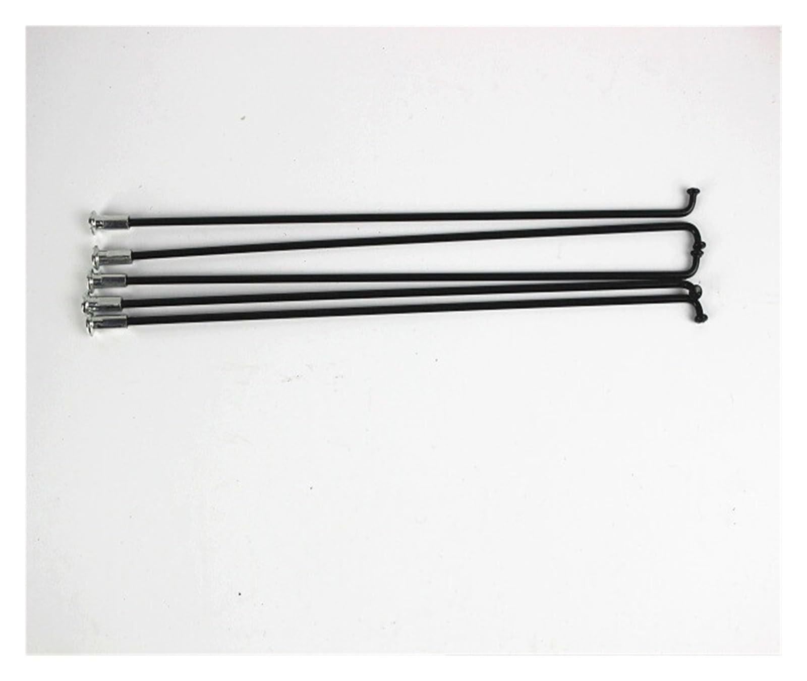 Stal nierdzewna do szprych rowerowych, 10 szt., 14G, 105-135 mm, J-Bend z sutkami, do naprawy kół MTB, roweru szosowego, 10 szt
