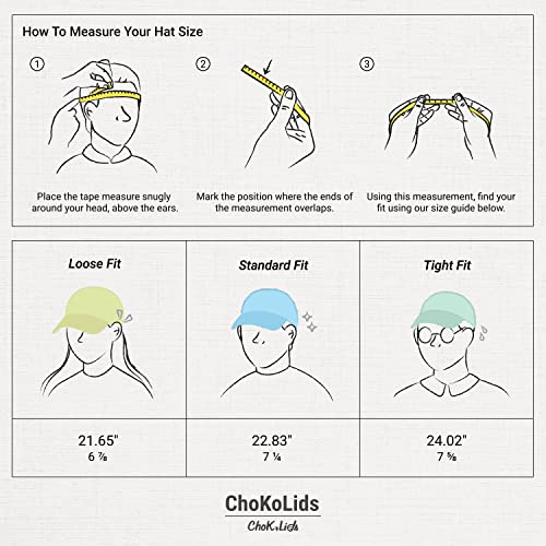 image for CHOK.LIDS Custom Embroidered Hat - Polo Style Unisex Adjustable Unstru
