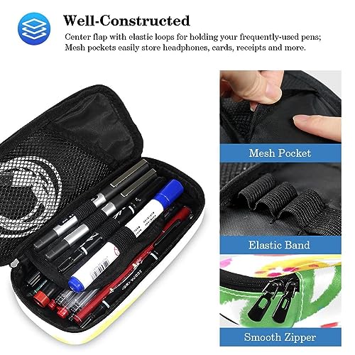 Sac à dos aux yeux colorés抗 pack scolaire durable avec sa trousse