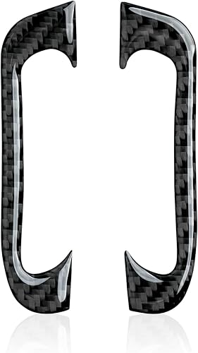 Miniatura 9 de BRMYL Calcomanías de ventilación A Pillar para Dodge Durango 2011-2020  Jeep Grand Cherokee WK2 2011-2021 Accesorios Calcomanías interiores de fibra