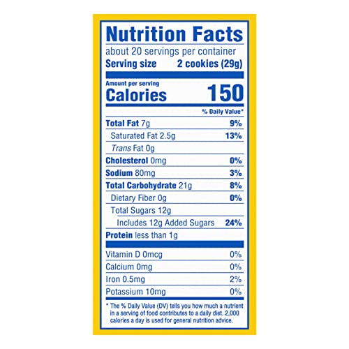 Image of OREO Lemon Creme Sandwich Cookies, Family Size, 12 - 20 oz Packs
