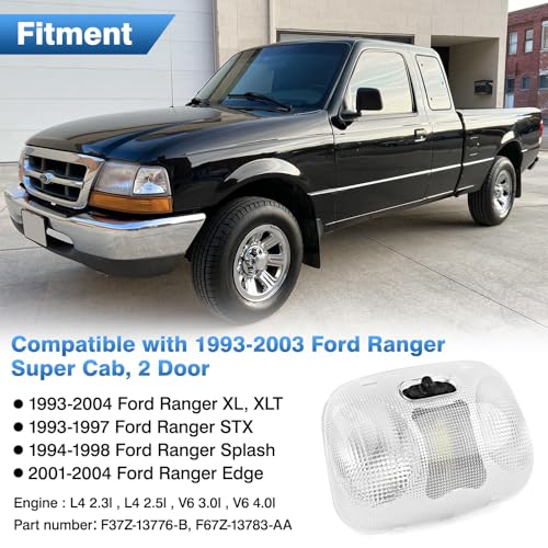Lámpara LED interior para techo Ford Ranger 1993-2004 miniatura 2