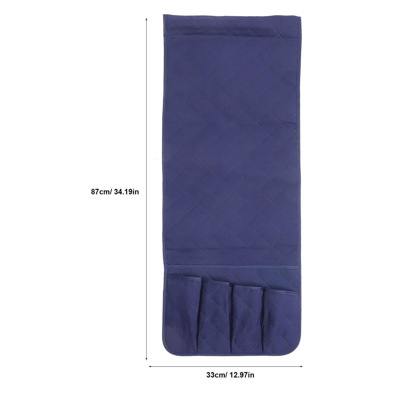Organizador De Reposabrazos Para Sofá Azul Colgante, Bolsa De Almacenamiento Multifuncional, Soporte Para Control Remoto, Adecuado Para Orden Salón y Junto Cama