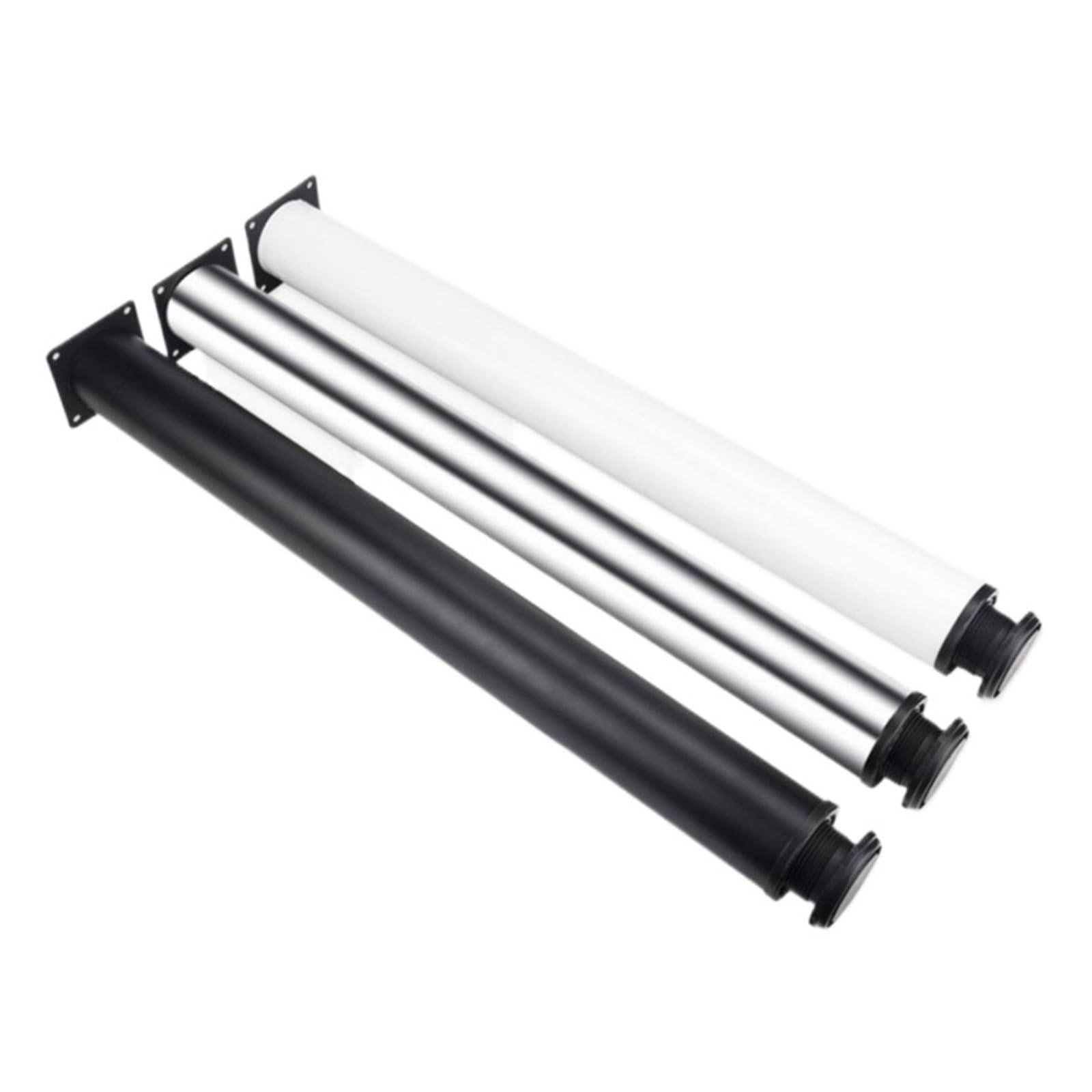 Regulowane nóżki meblowe, poziomice i podkładki po Regulowane nogi do stołu 90-99 cm 1 opakowanie Steele Multicolor Bar Biurko kuchenne(Stainless Steel)