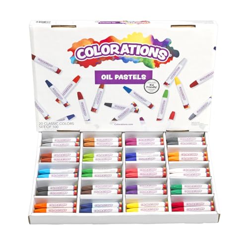 Pastels à l'huile pour débutants faciles à prendre en main et non toxiques