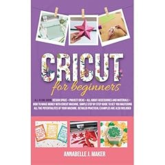 Cricut for Beginners Audiolibro Por Annabelle J. Maker arte de portada