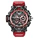 Produktbild Ocamo SMAEL Herren wasserdicht Noctilucence Alarm Chronograph Outdoor Sports elektronische Uhr rot