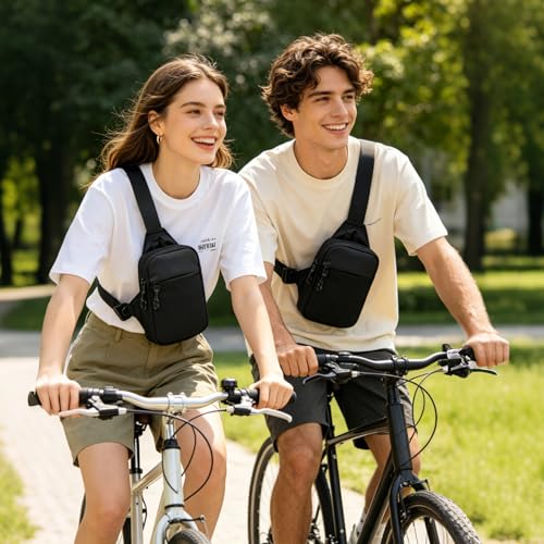 Image of Mini Sling Bag for Men Crossbody,Small Chest Bag Casual Trendy Waterproof Lightweight Phone Crossover Daypack