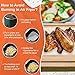 Numola 100 Pcs Air Fryer Liners Disposable Parchment Paper, 8 Inch Perforated Airfryer Sheets for Baking, Square Non-Stick Steamer Liner for Oven, Microwave, Steaming Basket