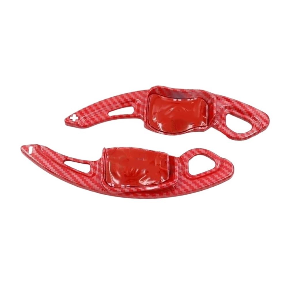 Lace2t Red Car Shift Paddles For Golf 6 Mk6 Gti R20 Cc R36 For Scirocco For Magotan Car Steering Wheel Shift Paddle Extend Shifters Sticker