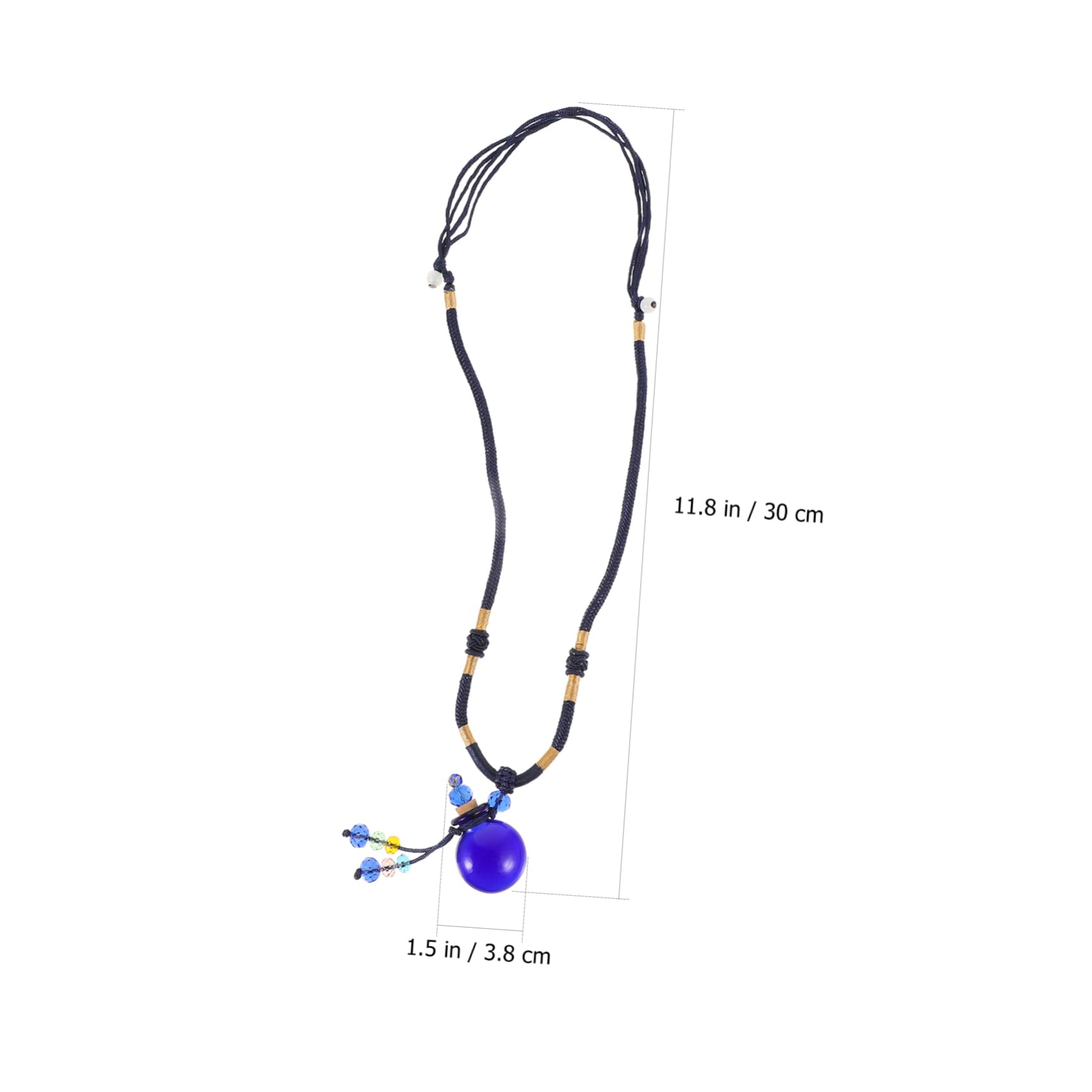 Amosfun 1stk Halskette Mit Ätherischen Ölflaschen Parfümdiffusor Fürs Auto Halsketten Für Damen r Auto Diffusoren Diffusor Für Ätherische Öle Im M Für Frauen Damen
