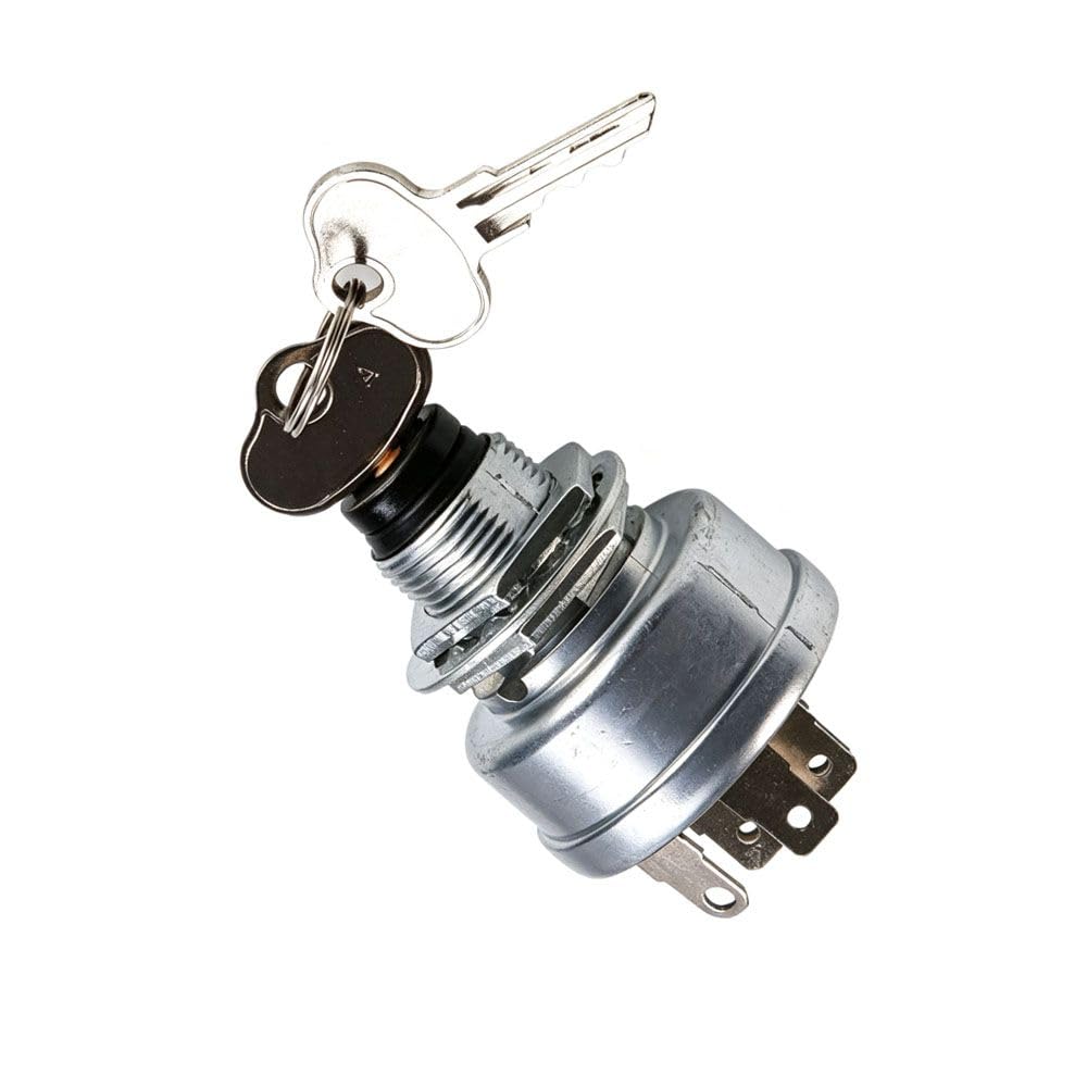 BE-TOOL Starter Ignition Switch with 2Pcs Keys Compatible with John Deere