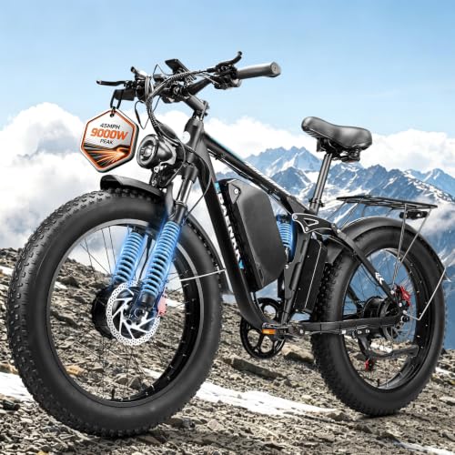 CTVVXXC Peak 9000W Dual Motor Electric Bike for...