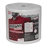 Brawny Professional Light Duty DRC Wipers by GP PRO (Georgia-Pacific), Long Distance Roll, White, 20032, 900 Wipers Per Roll, 1 Rolls Per Case