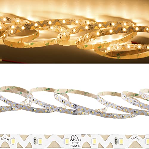 Tira LED 24V S Forma Blanco Cálido 2700K para interior miniatura 2