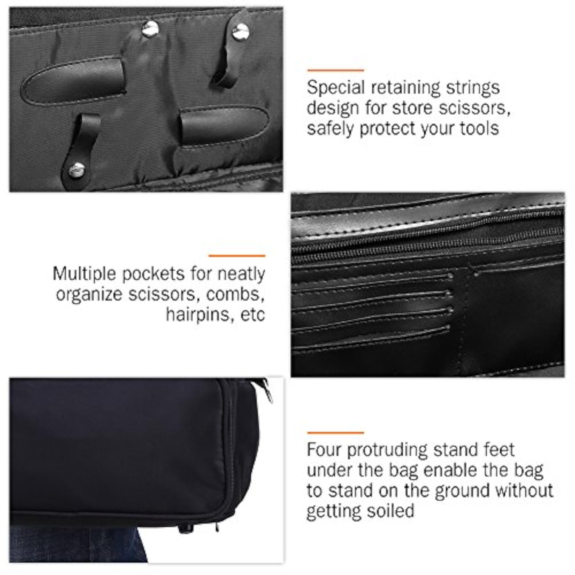 Portable Salon Hairdressing Bag for Tools & Equipment