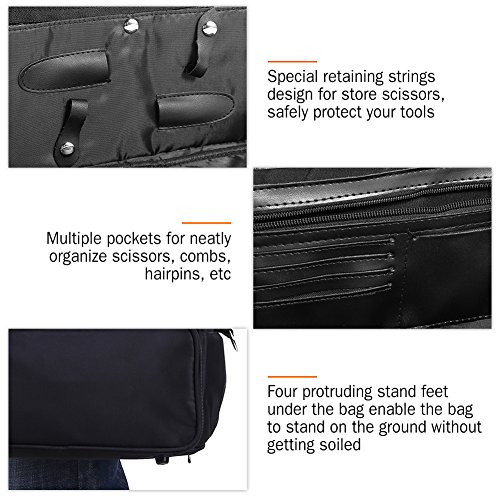 Sac de coiffure grande capacité pour outils et ciseaux de barbier
