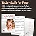 Taylor Swift for Flute Songbook | 33 Pop and Country Hits for Beginner and Intermediate Players | Flute Sheet Music Book for Students Teachers and Swifties | Instrumental Music Gift Collection