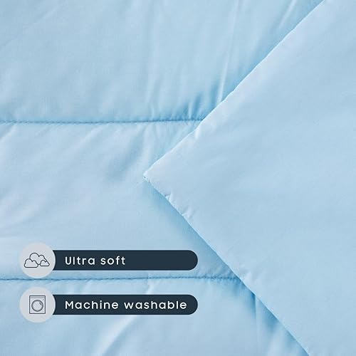 Miniatura 5 de Wake In Cloud - Tapete de siesta azul claro con almohada extraíble para niños y niñas, saco de dormir para guardería, preescolar, jardín de