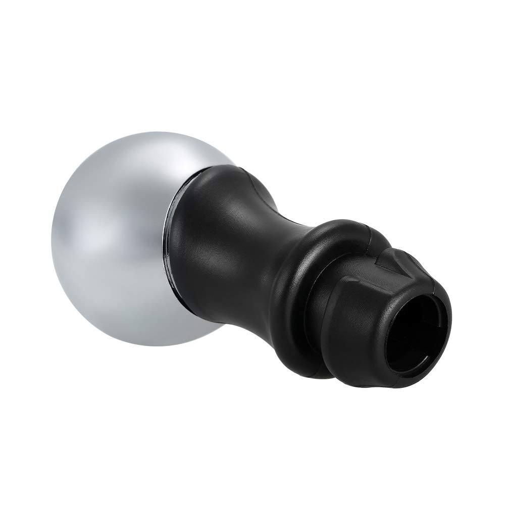 Goolsky Pomello del Cambio Leva cromata Cambio Manuale a 5 Marce Adatto compatibile Peugeot 106 206 207 306 307 407 408 508 807