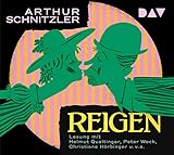 peter wecker wadern  Reigen: Zehn Dialoge. Ungekürzte Lesung mit Helmut Qualtinger, Peter Weck, Christiane Hörbiger u.v.a. (2 CDs)