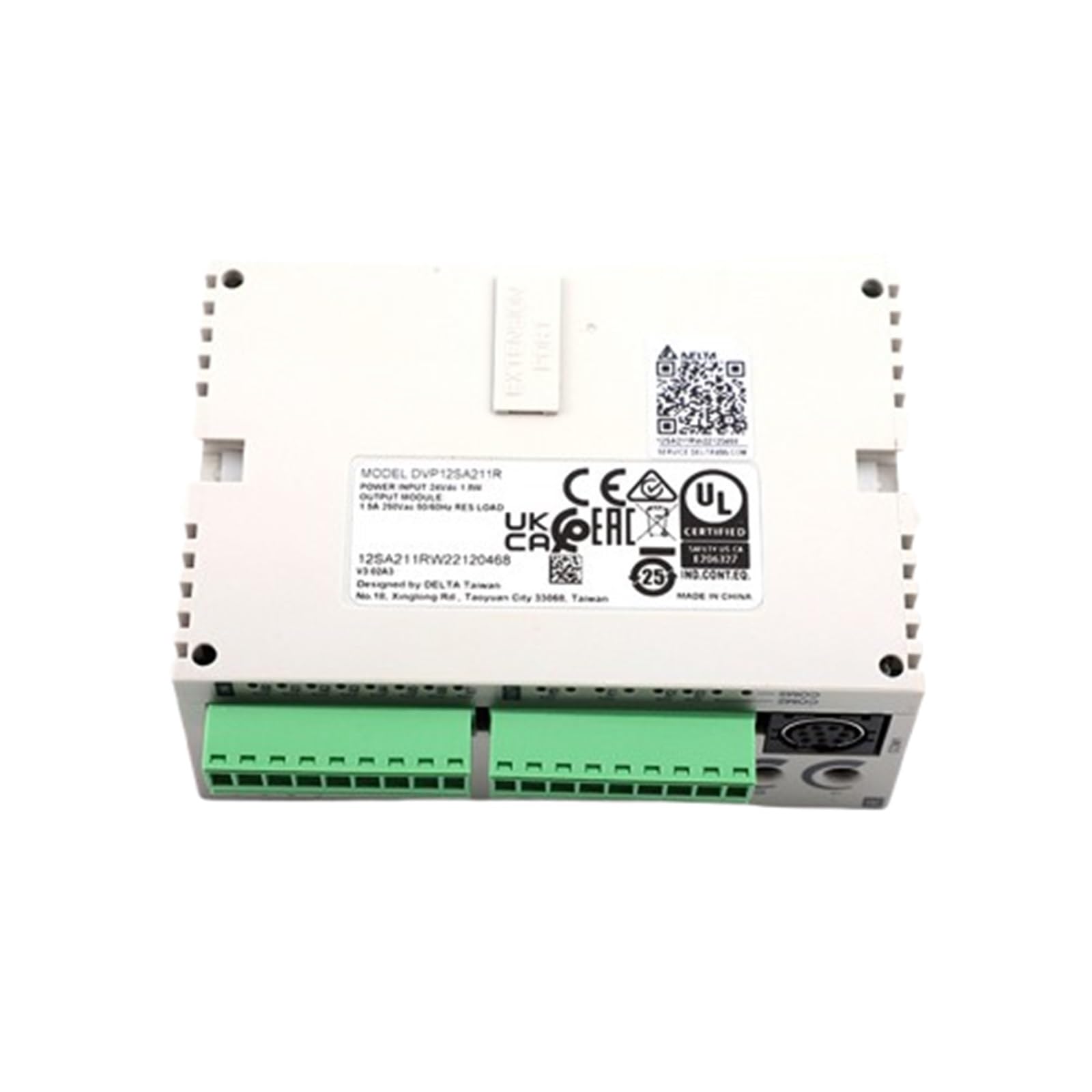 Moduł PLC DVP12SA211T DVP12SA211R Programowalny Sterownik Logiczny 8DI + 4DO Punktów MPU(DVP12SA211R)