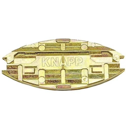 KNAPP Metal Biscuit Joiner - Precision Wood Biscuits for Quick, Strong Joints - Professional-Grade, Seamless, & Durable - 25 Pairs