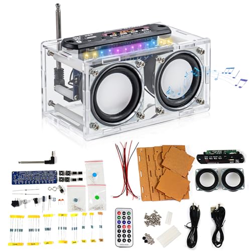 Diymore DIY Bluetooth Speaker Kit Radio Soldering Practice...