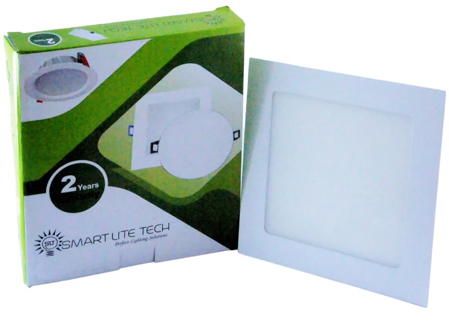 smart lite tech SQUARE ILLUMINATION: 15-WATT PANEL LIGHT SIZE: 6 X 6 INCH, COLOR:WARM WHITE, PACK OF:1-image-47