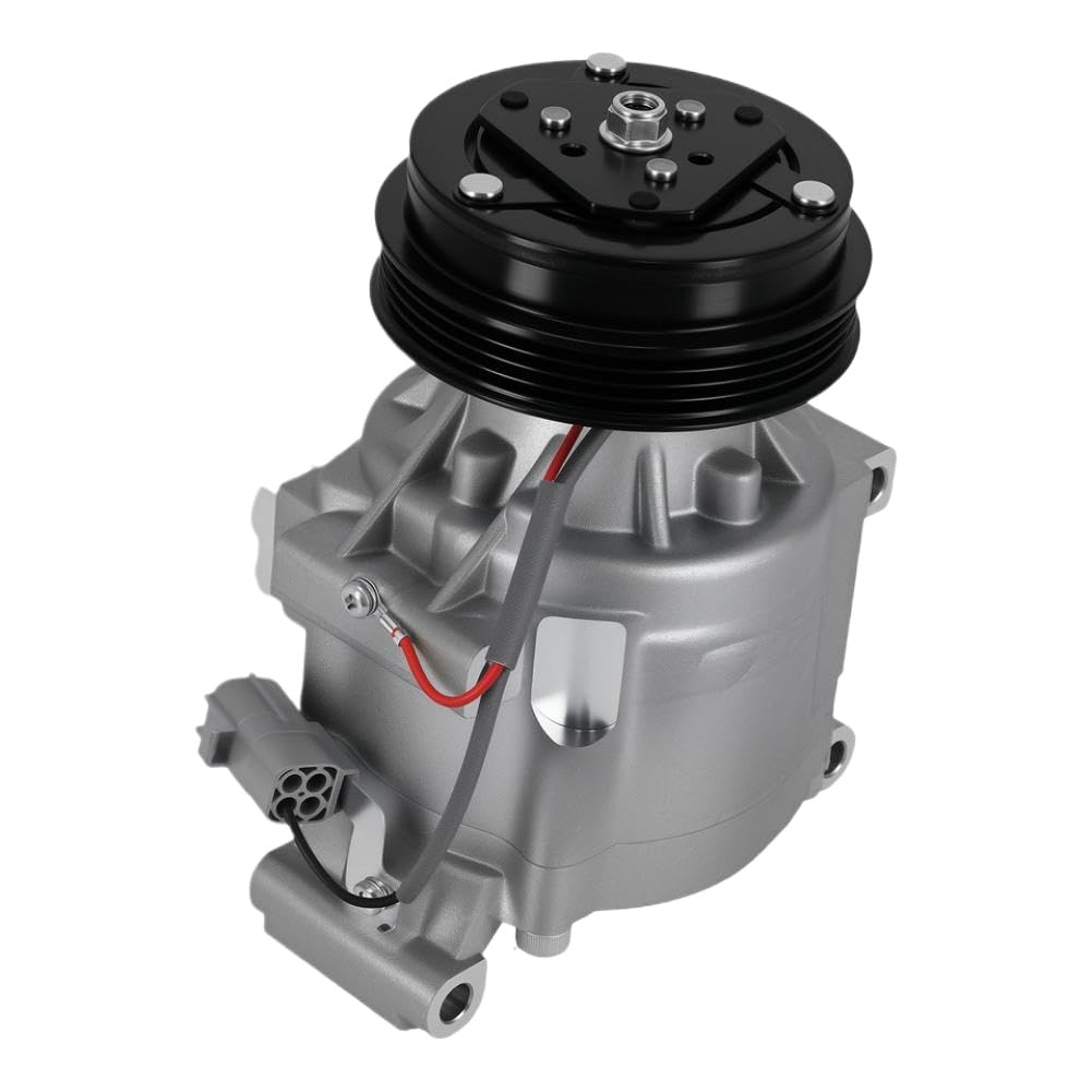 Qmgwranhr Onecolor Ac Compressor Kit 1.5L 77370 4-Groove Pulley Compatible With 2000-2005 Vehicles