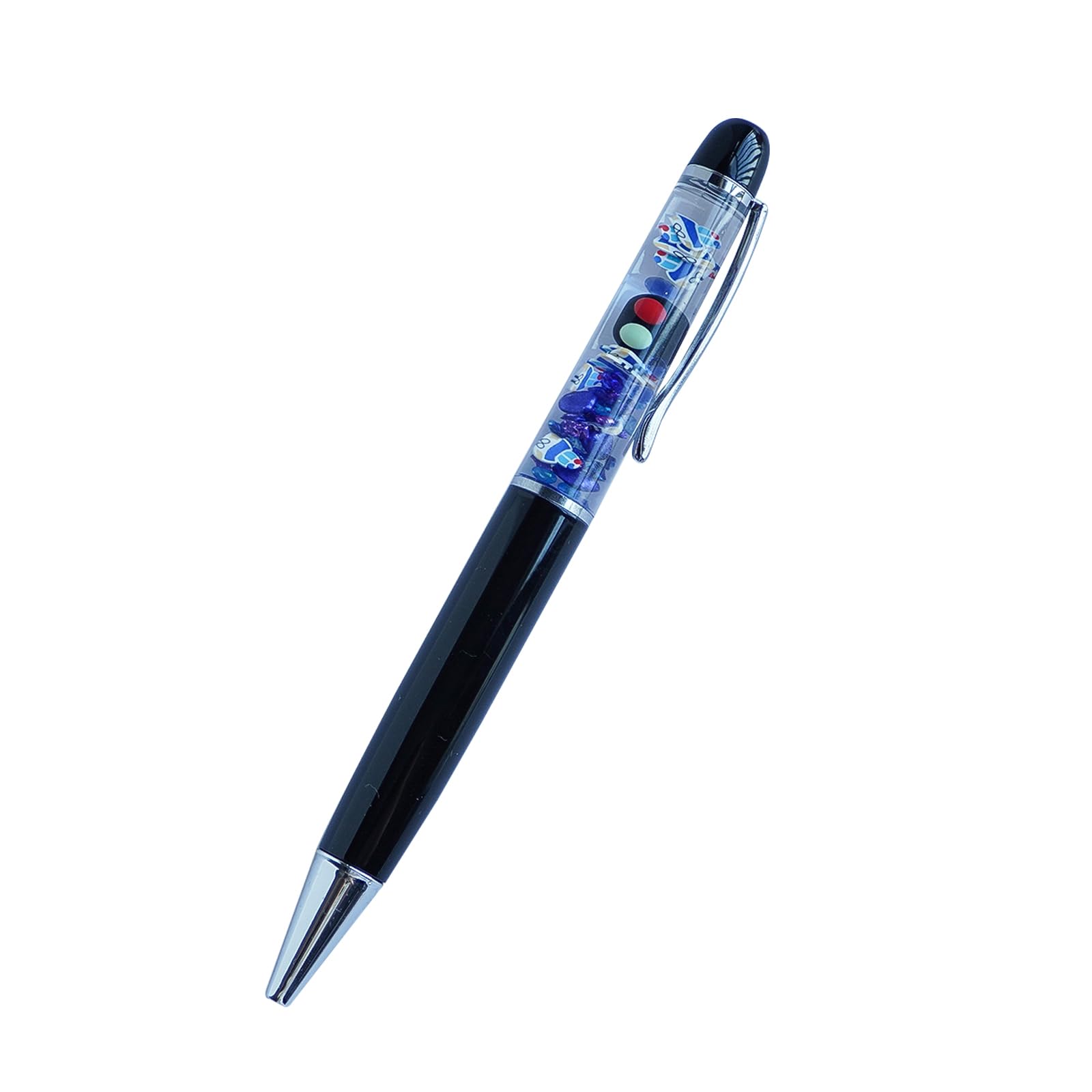 Sikyby Traffic Light Police Car Ballpoint Pen Unique Floating Stationery Perfect Birthday Party Favor Gifts — image 1