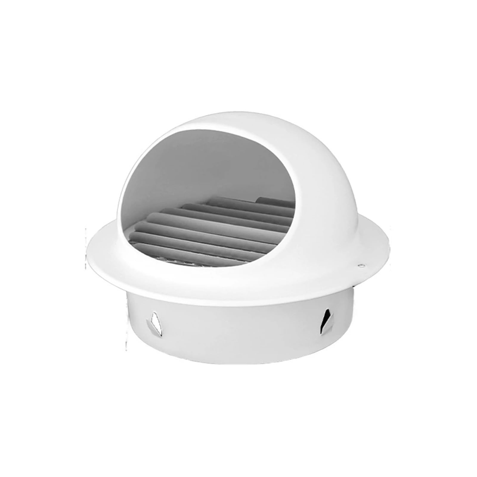 2pcs Round Exhaust Hood Reliable Venting Solution for Different Environments for Ventilation(70mm)