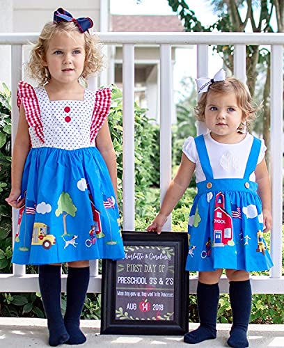 Jefferies Socks Girl's Seamless Cotton Knee High 6 Pair Pack3