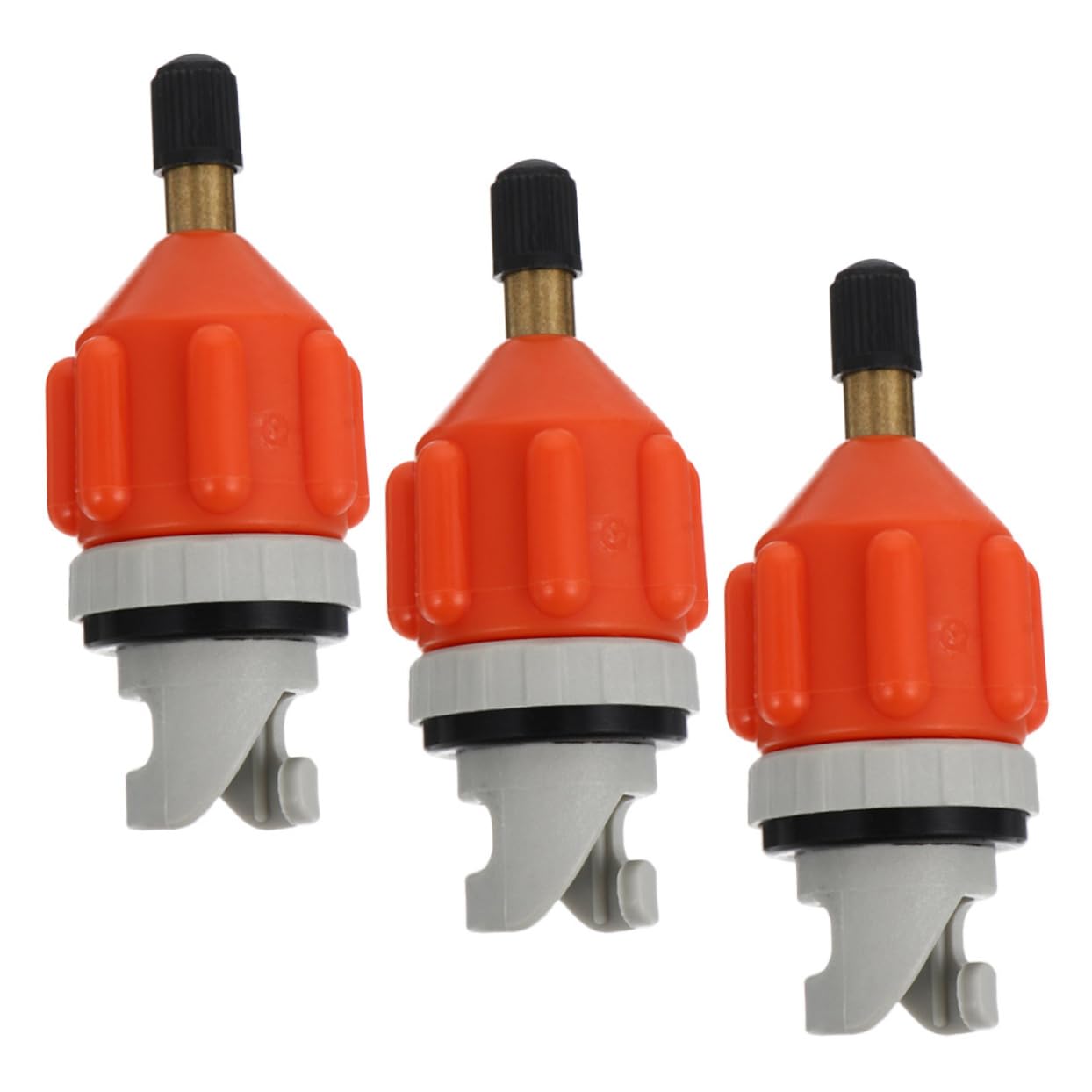 UPKOCH Adattatore Ugello Gas Ugelli Adattatore Valvola Pompa dell'Aria Air Pump Pompa Ad Aria Adattatore Pompa Gonfiabili Adattatore Pompa Letto Gonfiabile Rame Rosso