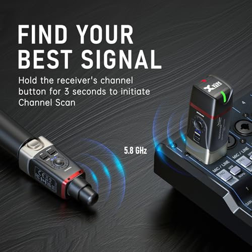 Image of Xvive U35 Wireless Microphone System Transmitter 5.8GHz Wireless XLR Transmitter (U35 transmitter Only)
