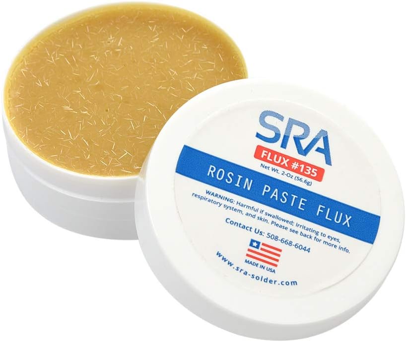 Rosin Paste Flux #135 In A 2 Oz Jar Model: Fls135