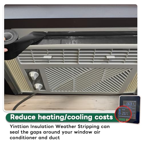 Image of Window Sealing Tape, Window AC Sealing Around Vents,Insulation,3 Inch Wide