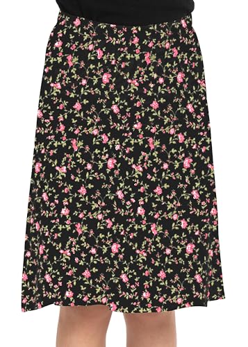 Image of STRETCH IS COMFORT Girls Skirts Flowy A Line Knee Length and Ankle Length | Elastic Waist, Kids School Skirt, Girls Maxi Skirt, Black Skirt For Girls, Faldas Para Ninas, Girls Long Skirt, Long skirts