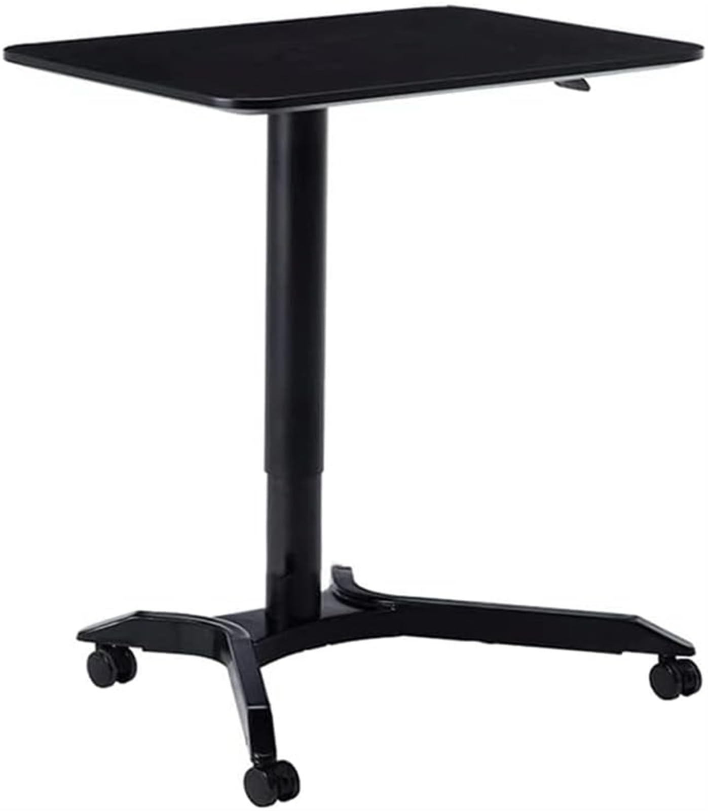 MYUYEE Luxury Overbed Table With Wheels Rolling Laptop Table Overbed Desk Rolling Laptop Stand Over Bed Desk Laptop Desk (C)